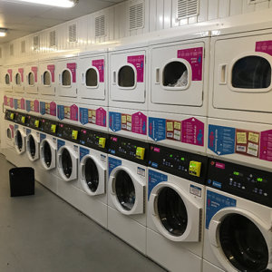 cashless payment - better than coin operated laundry
